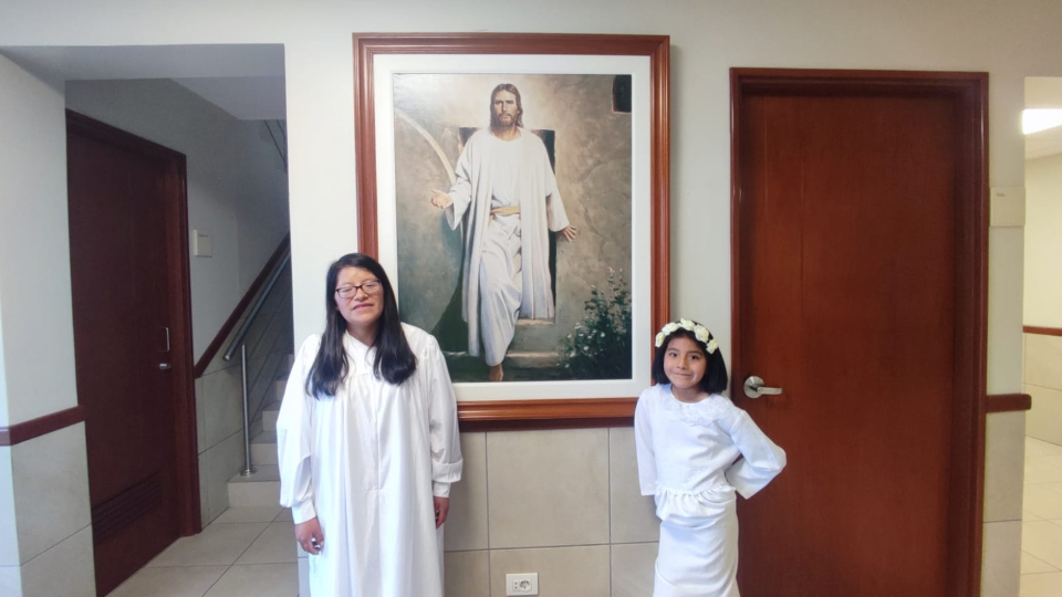 misioneros - bautismo con hermana sorda