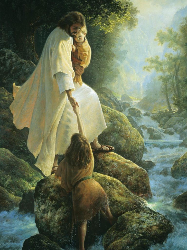 jesus con niños