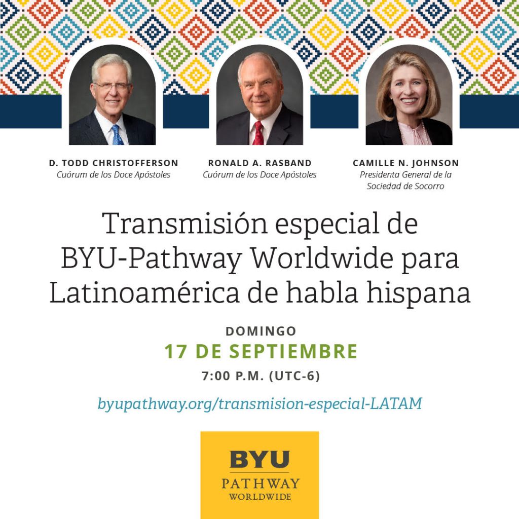 devocional de BYU-Pathway para Latinoamérica