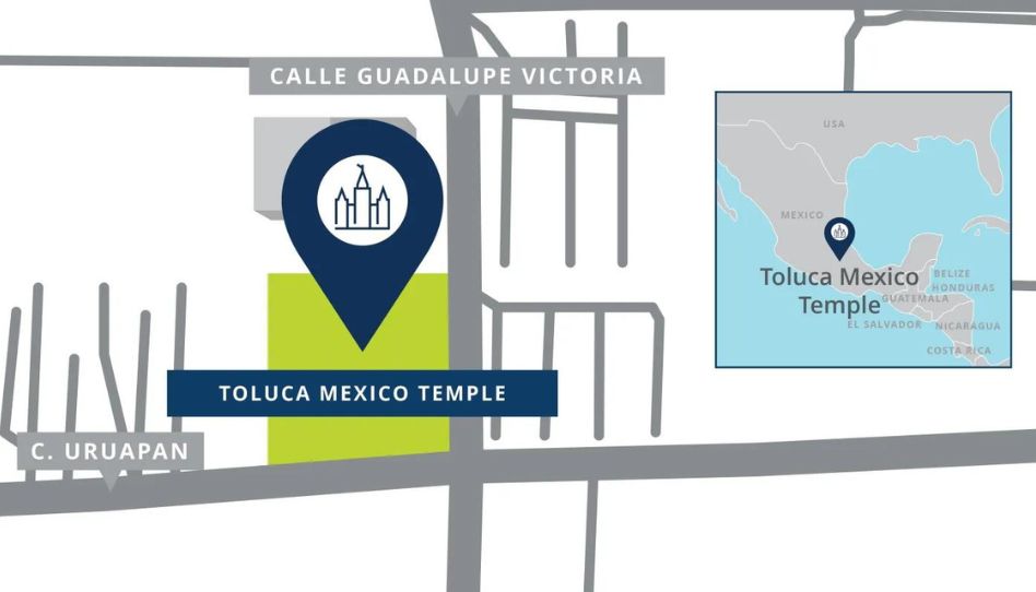 mapa del templo de toluca